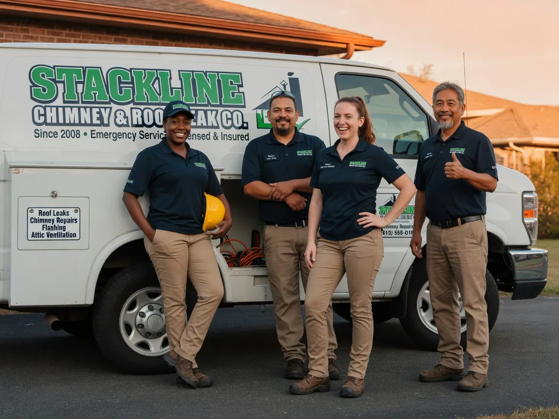 Chimney flashing repair company in Salem, SD